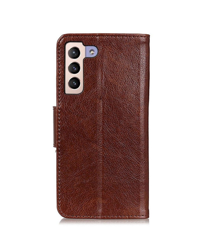Housse Samsung Galaxy S22 Plus 5G Style Cuir Vieilli