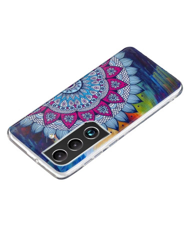 Coque Samsung Galaxy S22 Plus 5G Luminous Mandala Coloré