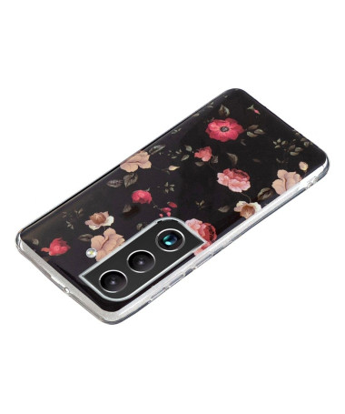 Coque Samsung Galaxy S22 Plus 5G Luminous Fleurs