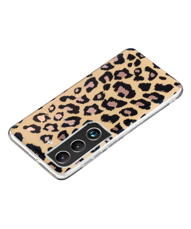 Coque Samsung Galaxy S22 Plus 5G silicone Léopard