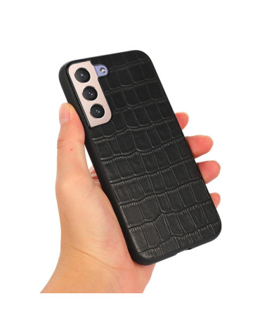 Coque Samsung Galaxy S22 Plus 5G Chic aspect peau de croco