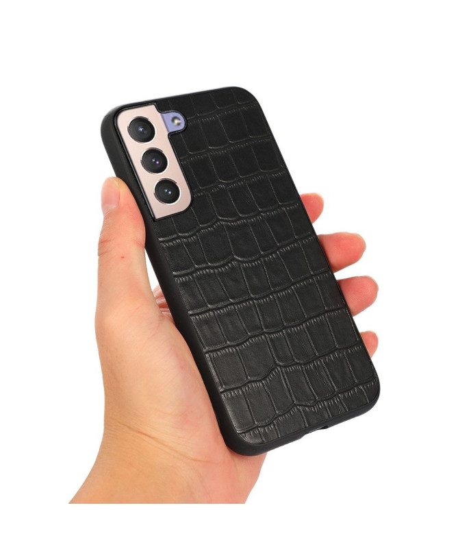 Coque Samsung Galaxy S22 Plus 5G Chic aspect peau de croco