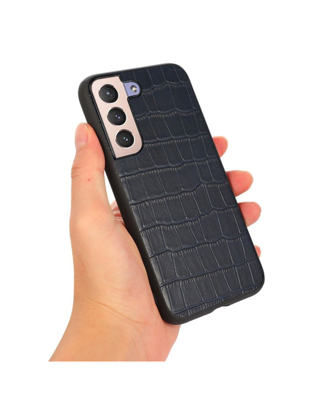 Coque Samsung Galaxy S22 Plus 5G Chic aspect peau de croco