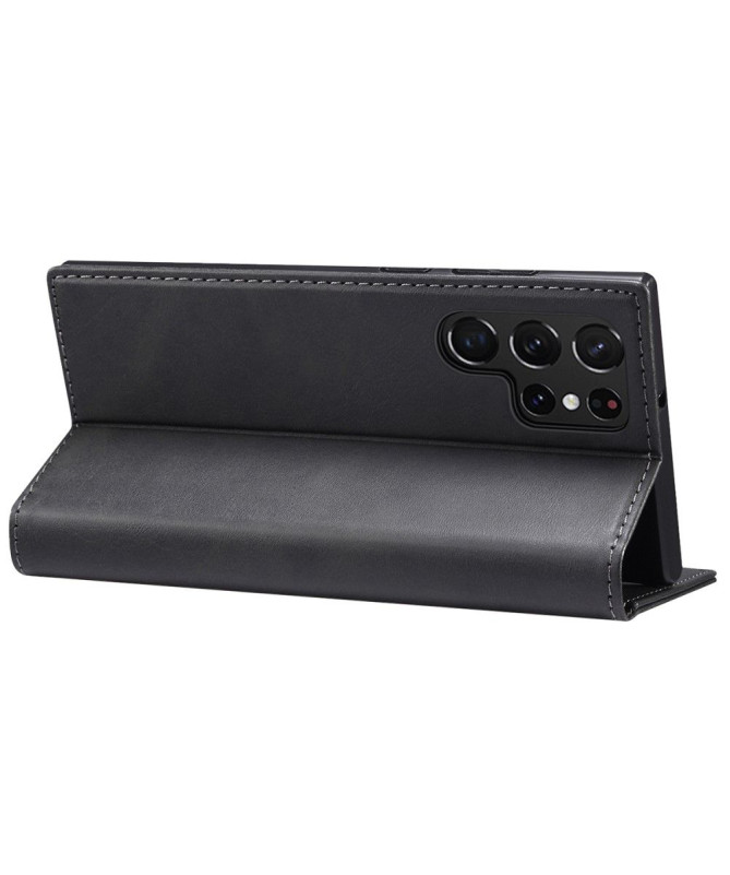 Housse Samsung Galaxy S22 Ultra 5G folio flip style cuir