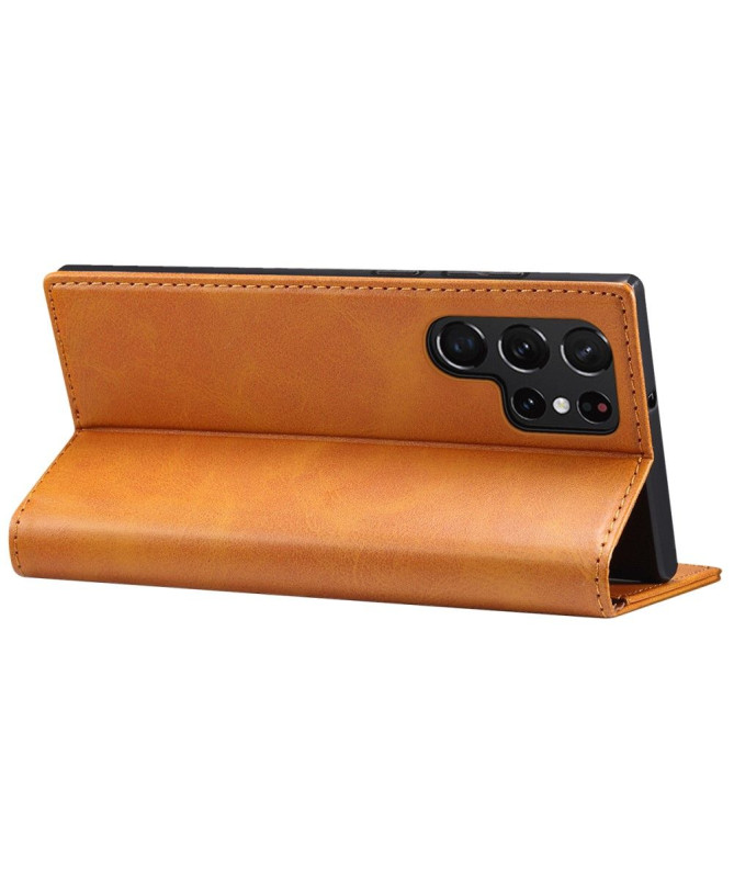 Housse Samsung Galaxy S22 Ultra 5G folio flip style cuir