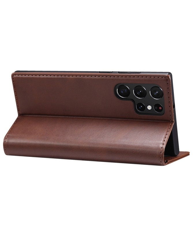Housse Samsung Galaxy S22 Ultra 5G folio flip style cuir