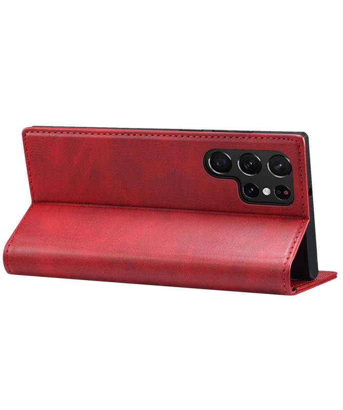 Housse Samsung Galaxy S22 Ultra 5G folio flip style cuir