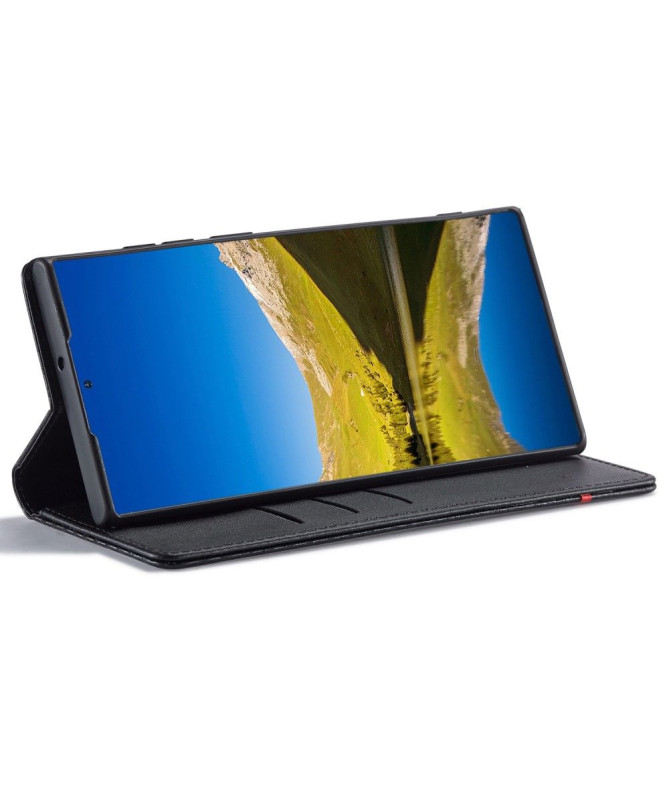 Housse Samsung Galaxy S22 Ultra 5G Folio flip fibre de carbone