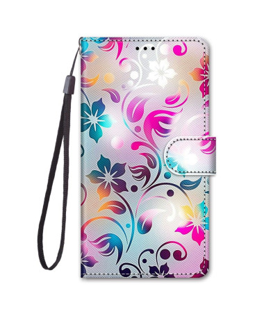 Housse Samsung Galaxy S22 Ultra 5G Colorful Flower