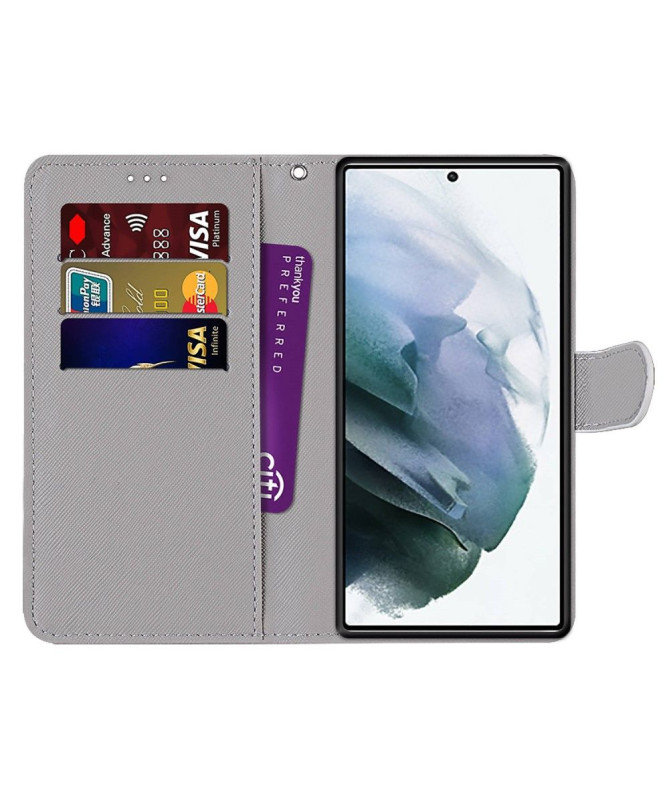 Housse Samsung Galaxy S22 Ultra 5G Coeur Coréen