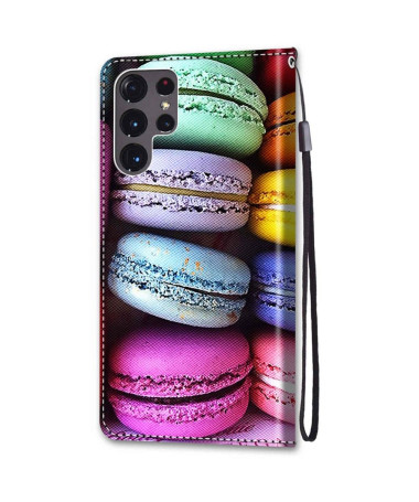 Housse Samsung Galaxy S22 Ultra 5G Macarons