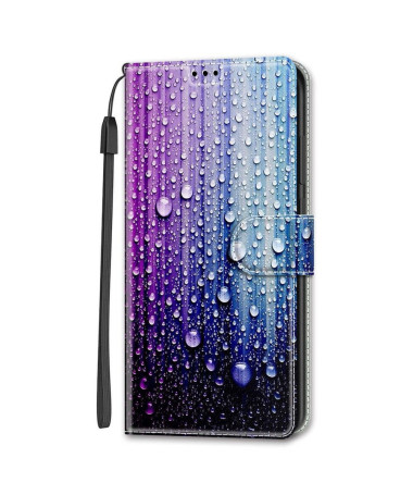 Housse Samsung Galaxy S22 Ultra 5G Gouttes d'eau