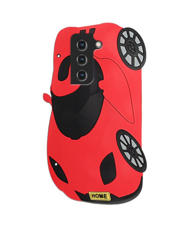 Coque Samsung Galaxy S22 5G Voiture 3D avec sangle