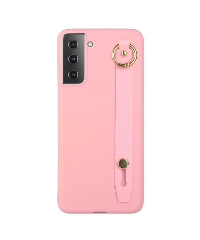 Coque Samsung Galaxy S22 5G Silicone avec anse