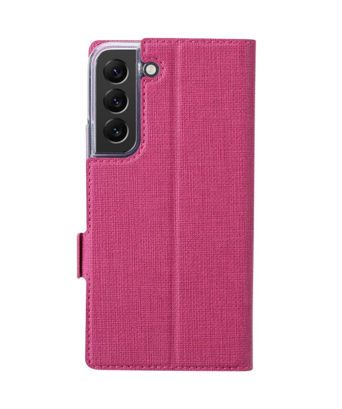 Housse Samsung Galaxy S22 5G croisillons fonction support