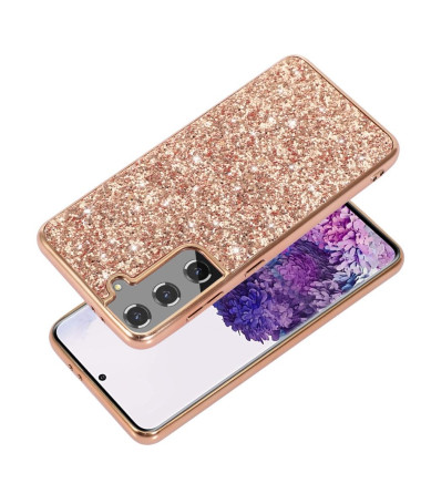 Coque Samsung Galaxy S22 5G Paillettes Glamour