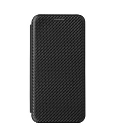Housse Samsung Galaxy S22 5G simili cuir fibre de carbone