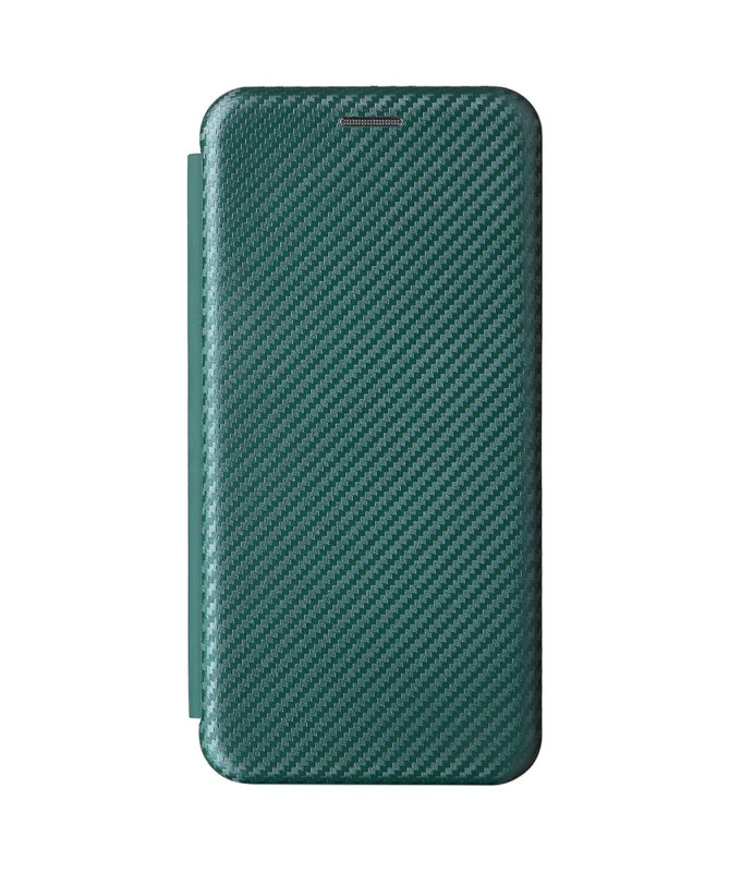 Housse Samsung Galaxy S22 5G simili cuir fibre de carbone