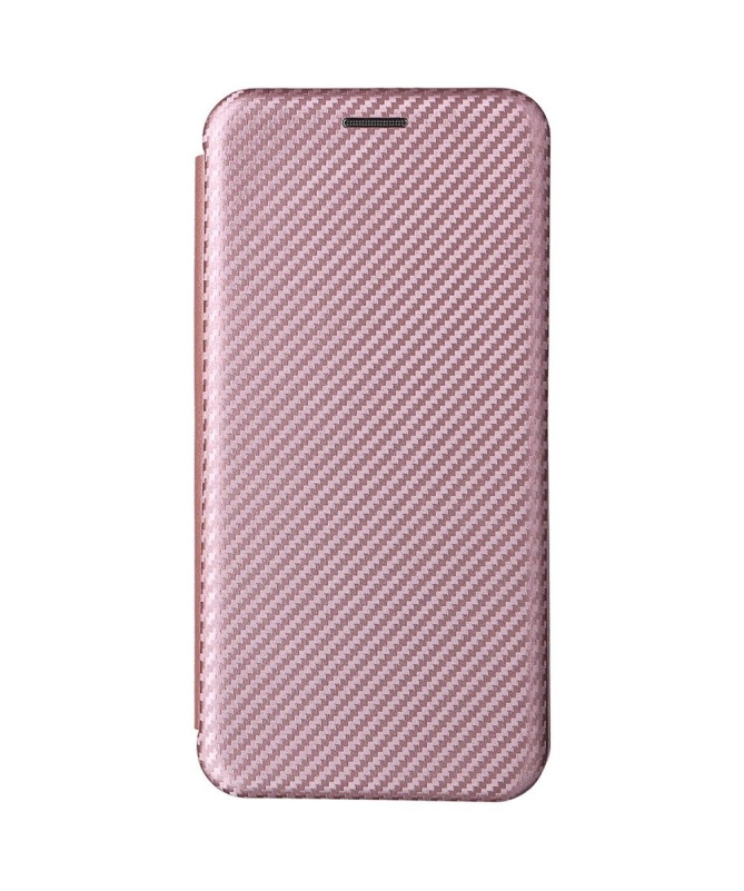 Housse Samsung Galaxy S22 5G simili cuir fibre de carbone