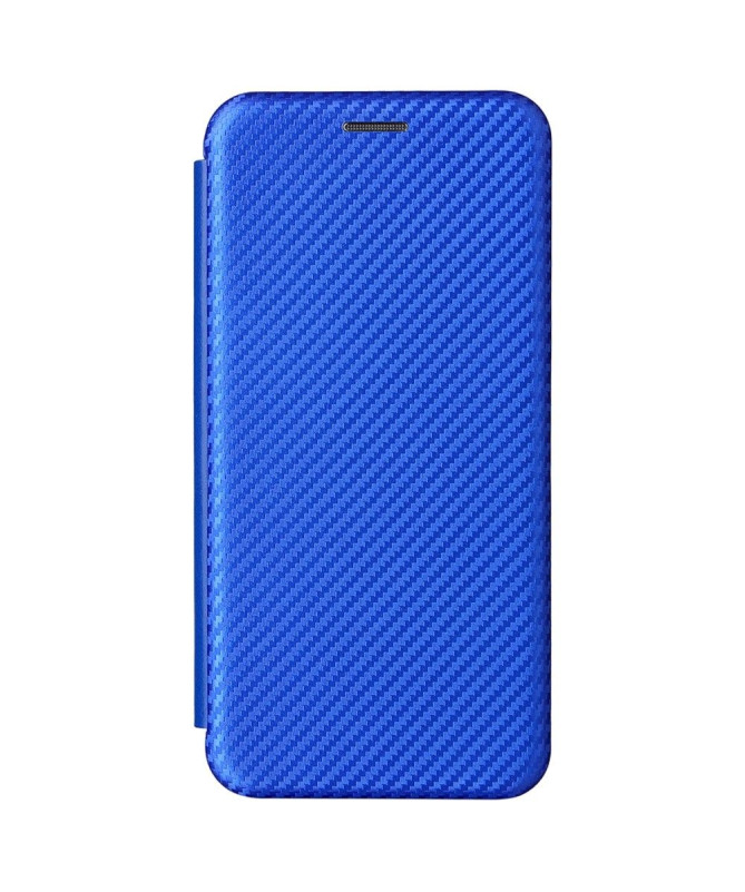 Housse Samsung Galaxy S22 5G simili cuir fibre de carbone