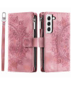 Housse Samsung Galaxy S21 5G Mandala Porte-Cartes