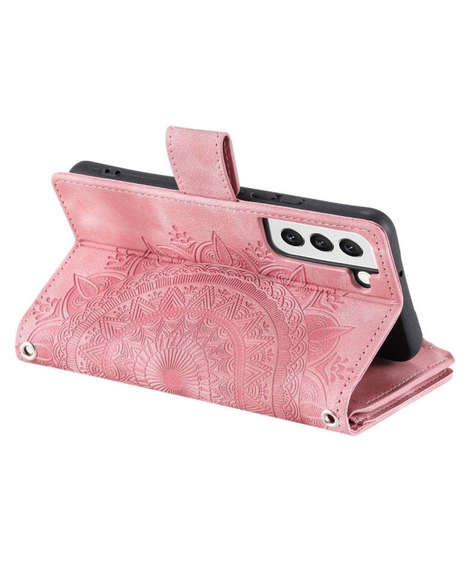 Housse Samsung Galaxy S21 5G Mandala Porte-Cartes