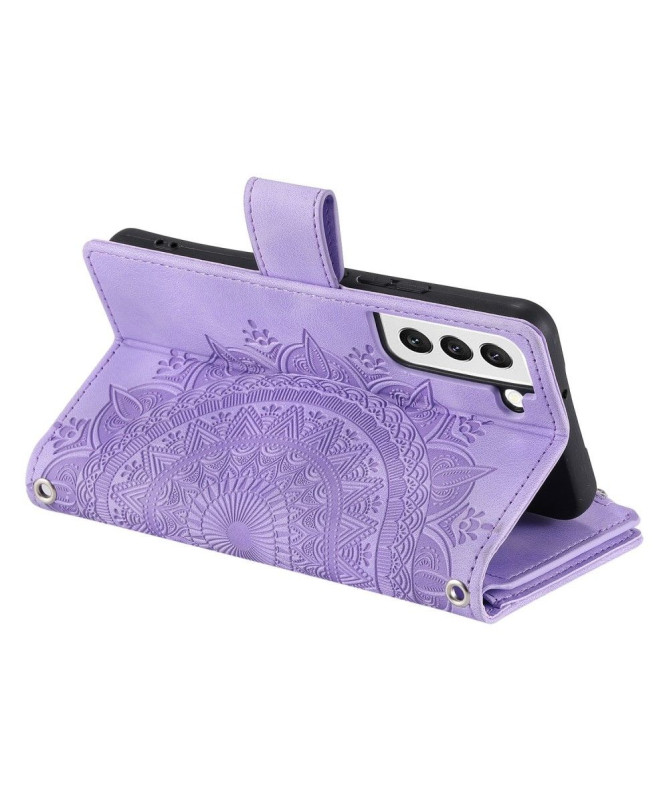 Housse Samsung Galaxy S21 5G Mandala Porte-Cartes