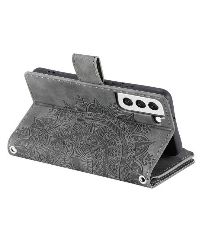 Housse Samsung Galaxy S21 5G Mandala Porte-Cartes