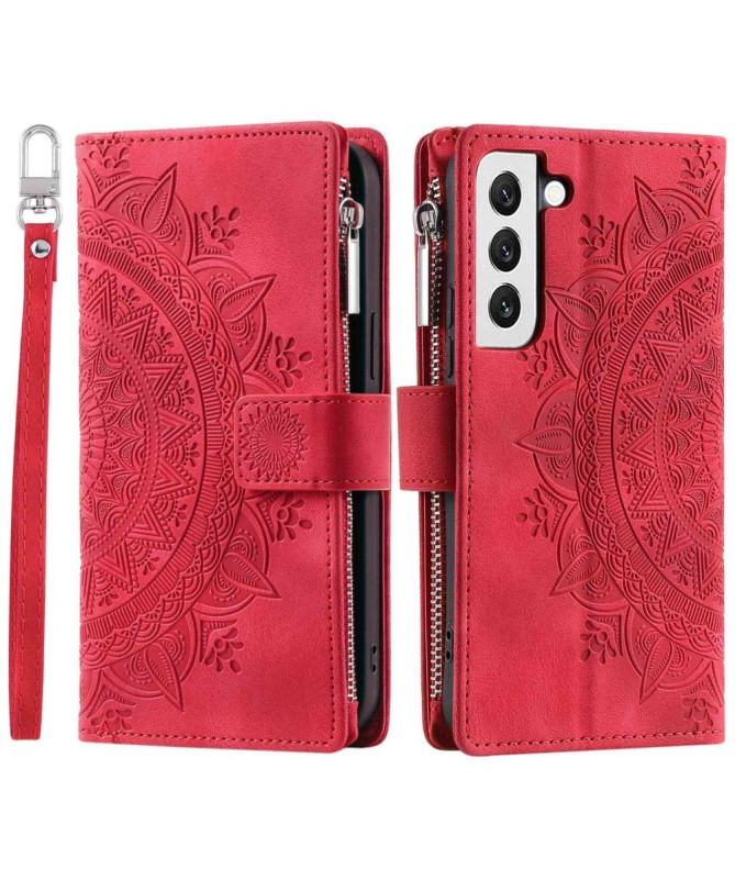 Housse Samsung Galaxy S21 5G Mandala Porte-Cartes