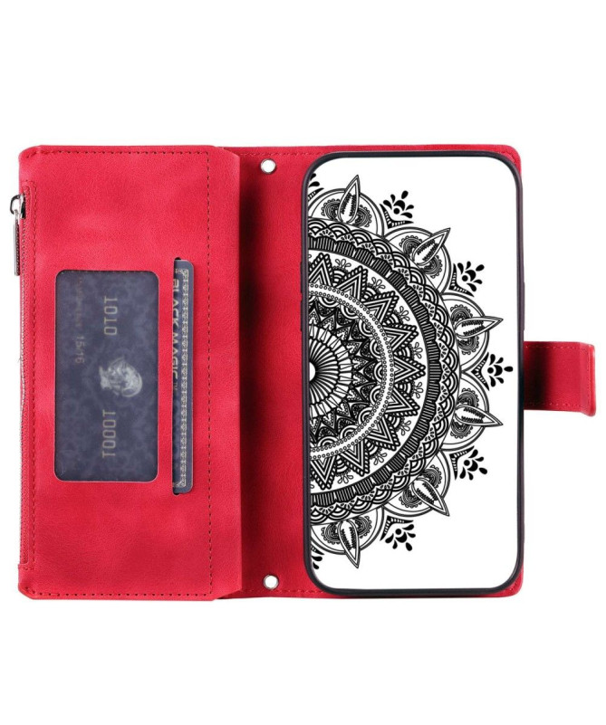 Housse Samsung Galaxy S21 5G Mandala Porte-Cartes