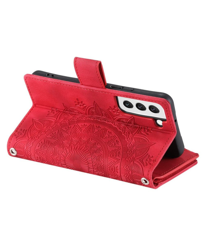 Housse Samsung Galaxy S21 5G Mandala Porte-Cartes