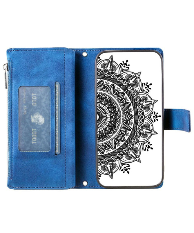 Housse Samsung Galaxy S21 5G Mandala Porte-Cartes