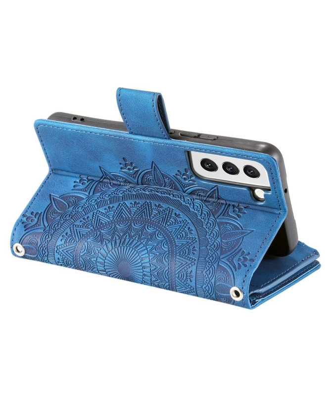 Housse Samsung Galaxy S21 5G Mandala Porte-Cartes