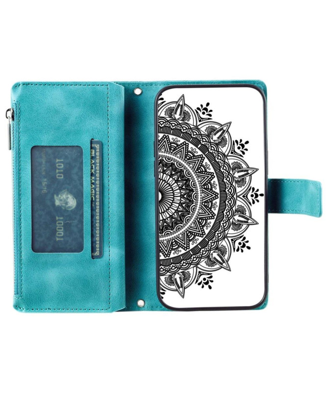 Housse Samsung Galaxy S21 5G Mandala Porte-Cartes