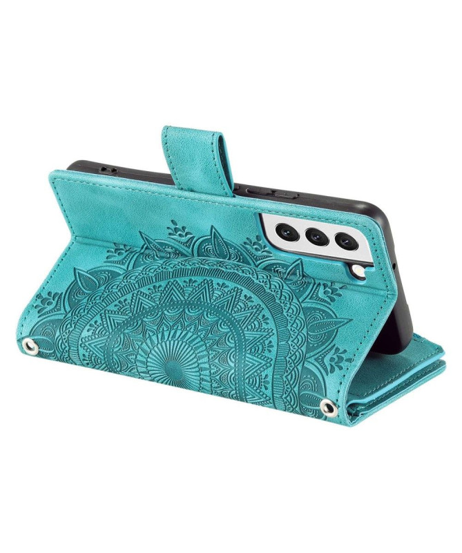 Housse Samsung Galaxy S21 5G Mandala Porte-Cartes