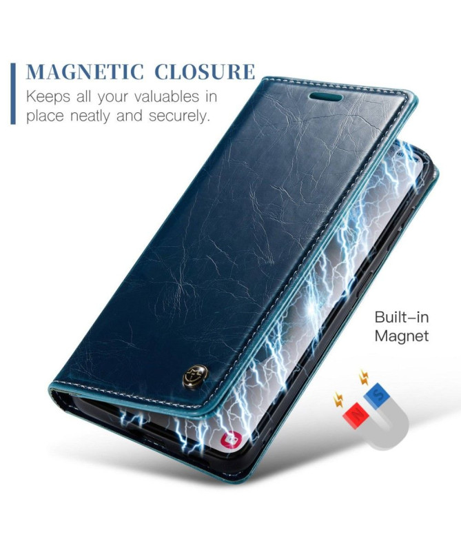 Flip Cover Samsung Galaxy S21 5G CASEME Simili Cuir Vintage