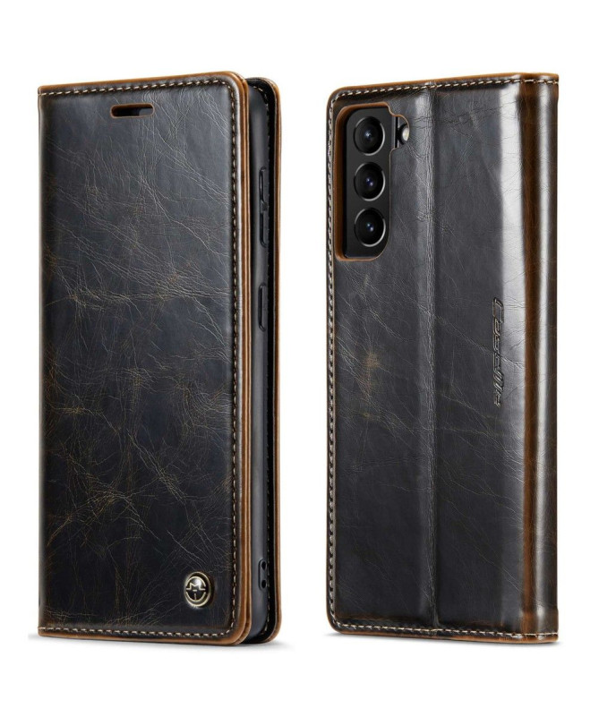 Flip Cover Samsung Galaxy S21 5G CASEME Simili Cuir Vintage