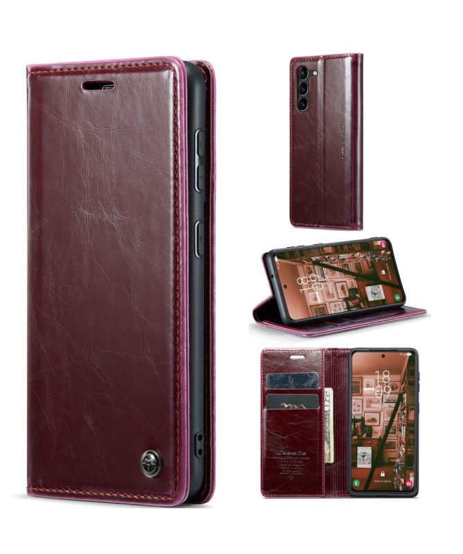 Flip Cover Samsung Galaxy S23 Plus CASEME Simili Cuir Vintage