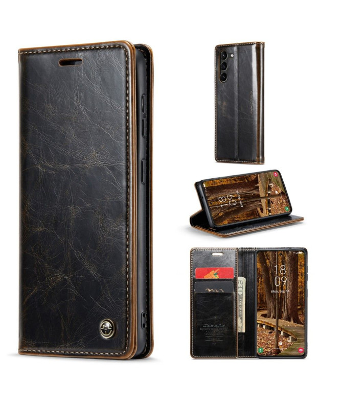 Flip Cover Samsung Galaxy S23 Plus CASEME Simili Cuir Vintage