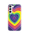 Coque Samsung Galaxy S23 Plus coeurs colorés