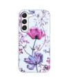 Coque Samsung Galaxy S23 Plus fleur violette