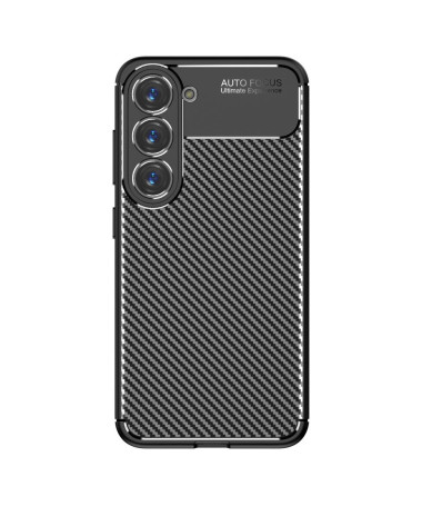 Coque Samsung Galaxy S23 Plus style fibre de carbone