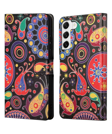 Housse Samsung Galaxy S23 Plus paisley fleur