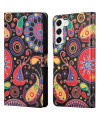 Housse Samsung Galaxy S23 Plus paisley fleur