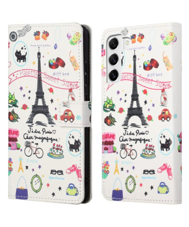 Housse Samsung Galaxy S23 Plus J'adore Paris