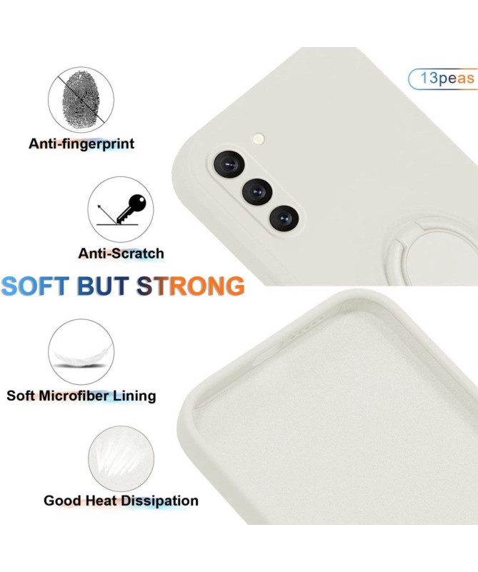 Coque Samsung Galaxy S23 Plus Silicone Liquide Ring