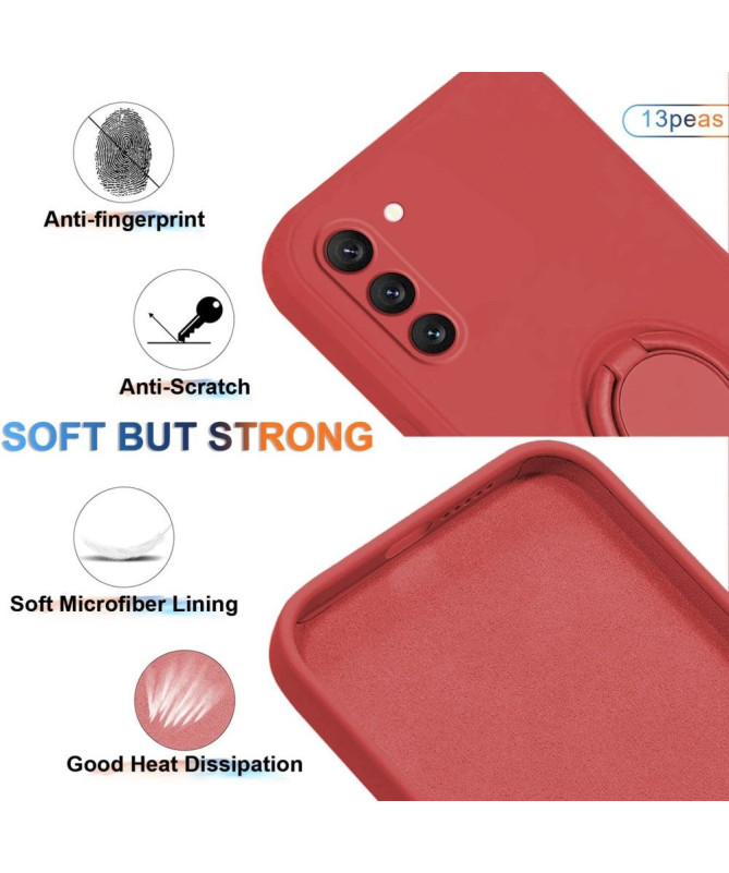 Coque Samsung Galaxy S23 Plus Silicone Liquide Ring