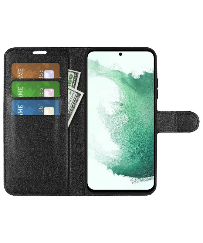 Housse Samsung Galaxy S23 Plus portefeuille style cuir