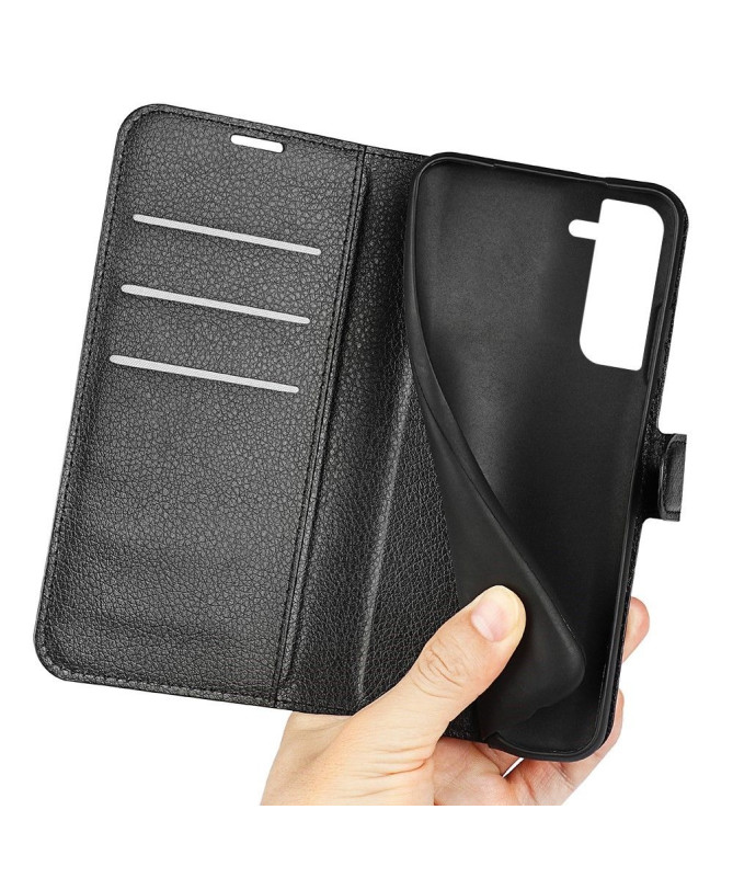 Housse Samsung Galaxy S23 Plus portefeuille style cuir