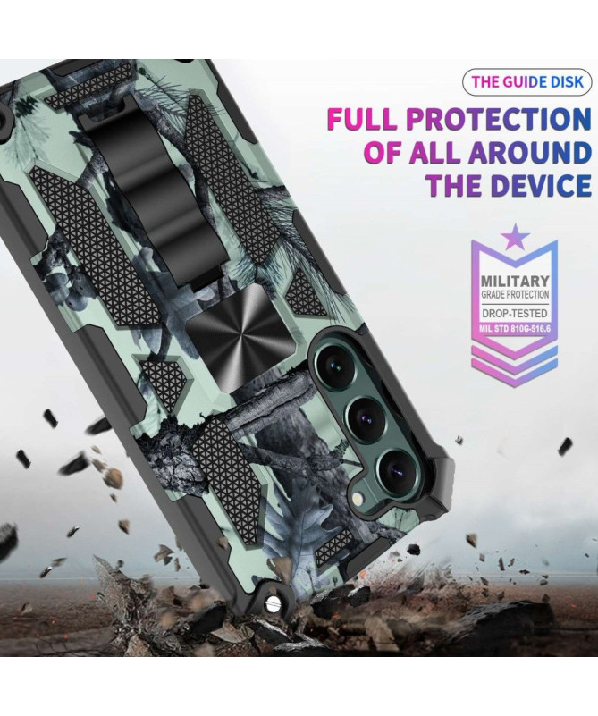 Samsung Galaxy S23 Plus - Coque camouflage militaire